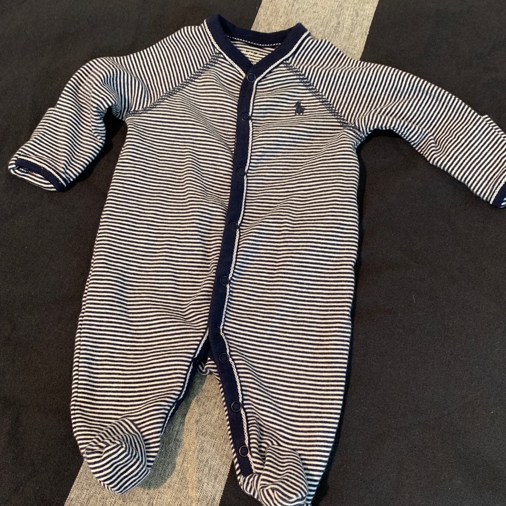 Newborn Ralph Lauren Onesie